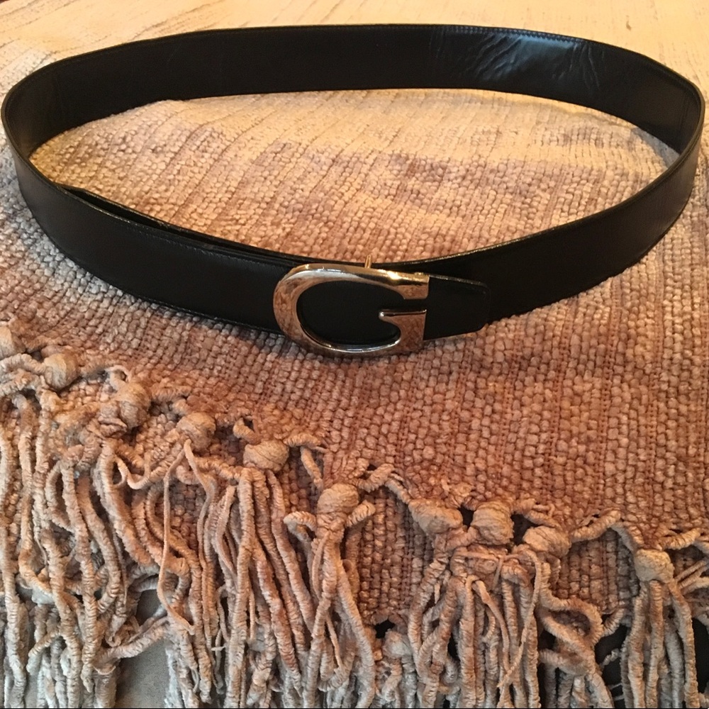 Leather GUCCI Belt! Authentic!